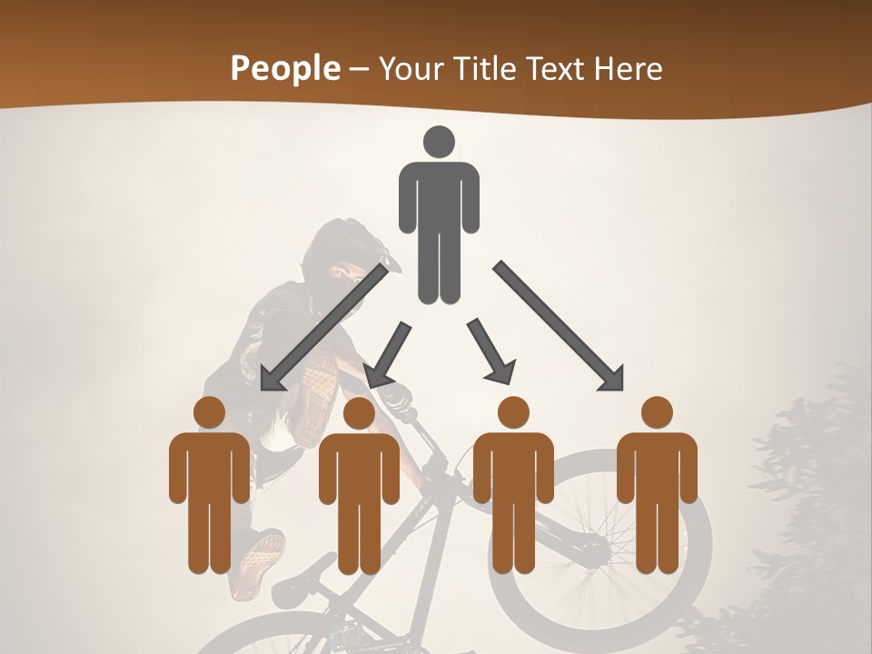 Biker Fast One PowerPoint Template