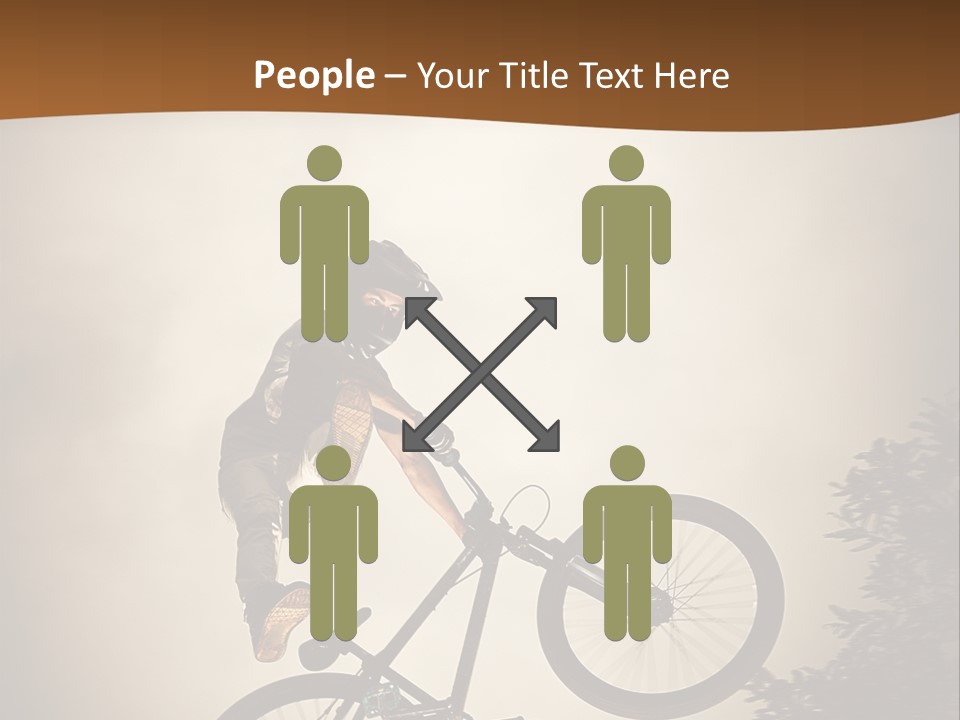 Biker Fast One PowerPoint Template