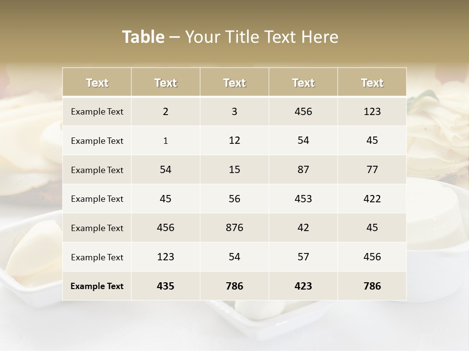 Container Dieting Traditional PowerPoint Template