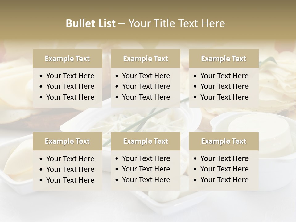 Container Dieting Traditional PowerPoint Template