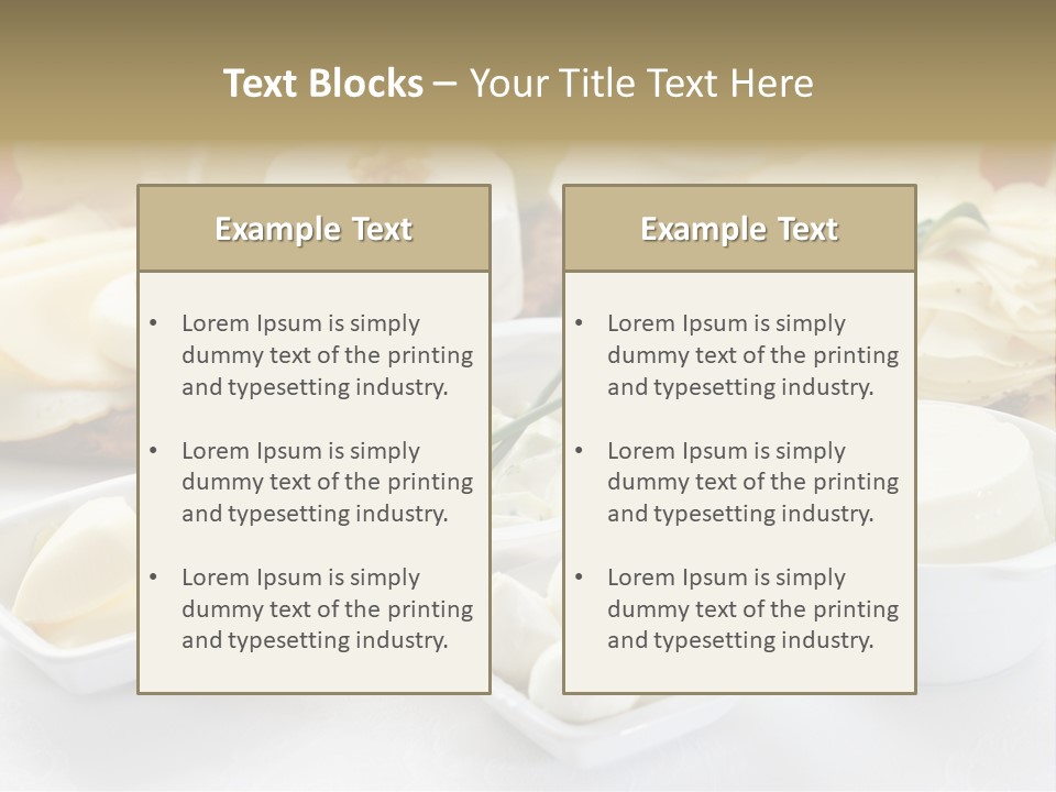 Container Dieting Traditional PowerPoint Template