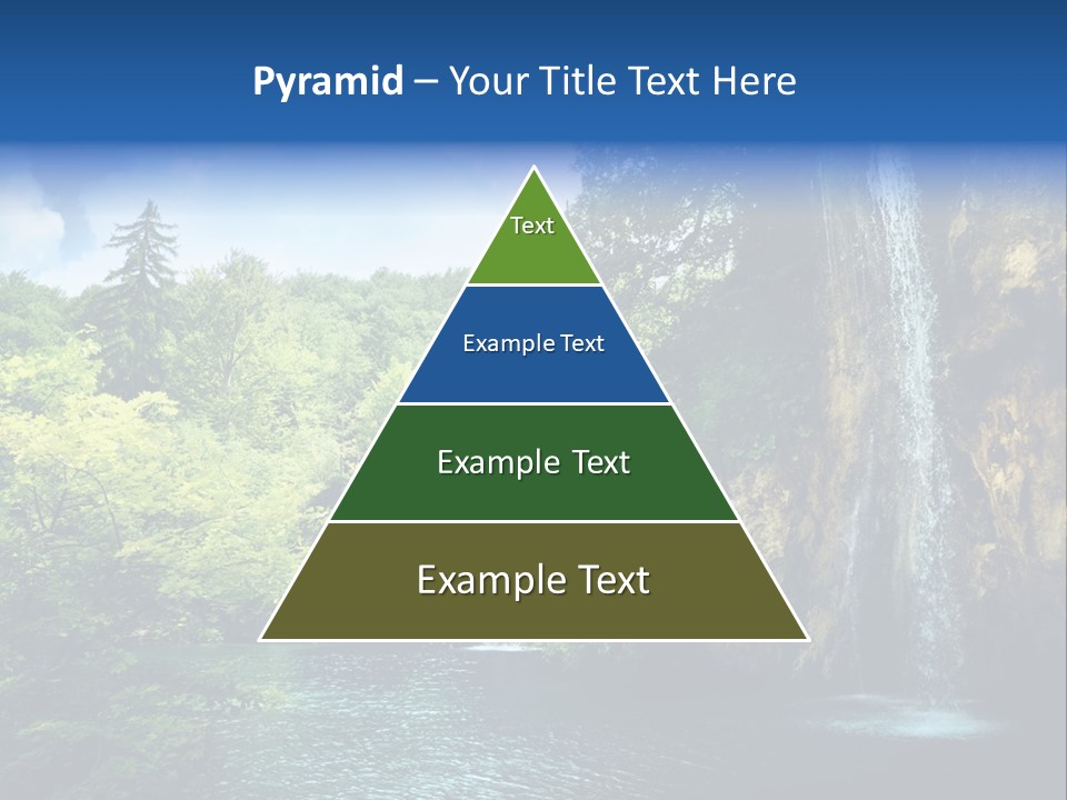Cascade Freshness Summer PowerPoint Template