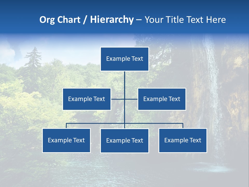 Cascade Freshness Summer PowerPoint Template