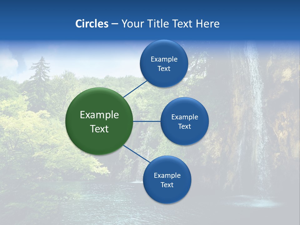 Cascade Freshness Summer PowerPoint Template