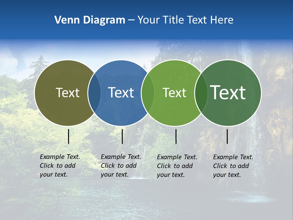 Cascade Freshness Summer PowerPoint Template