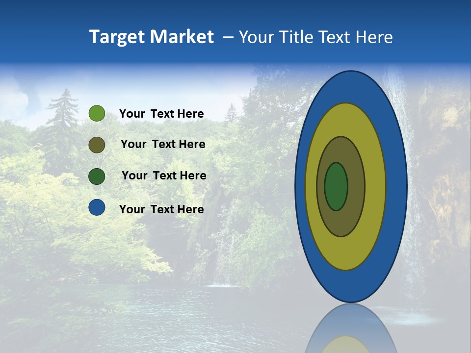 Cascade Freshness Summer PowerPoint Template