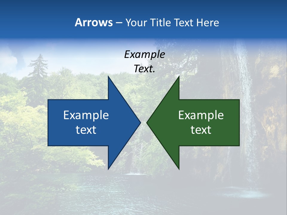 Cascade Freshness Summer PowerPoint Template