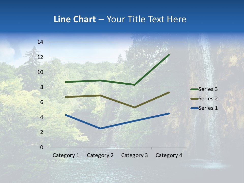 Cascade Freshness Summer PowerPoint Template