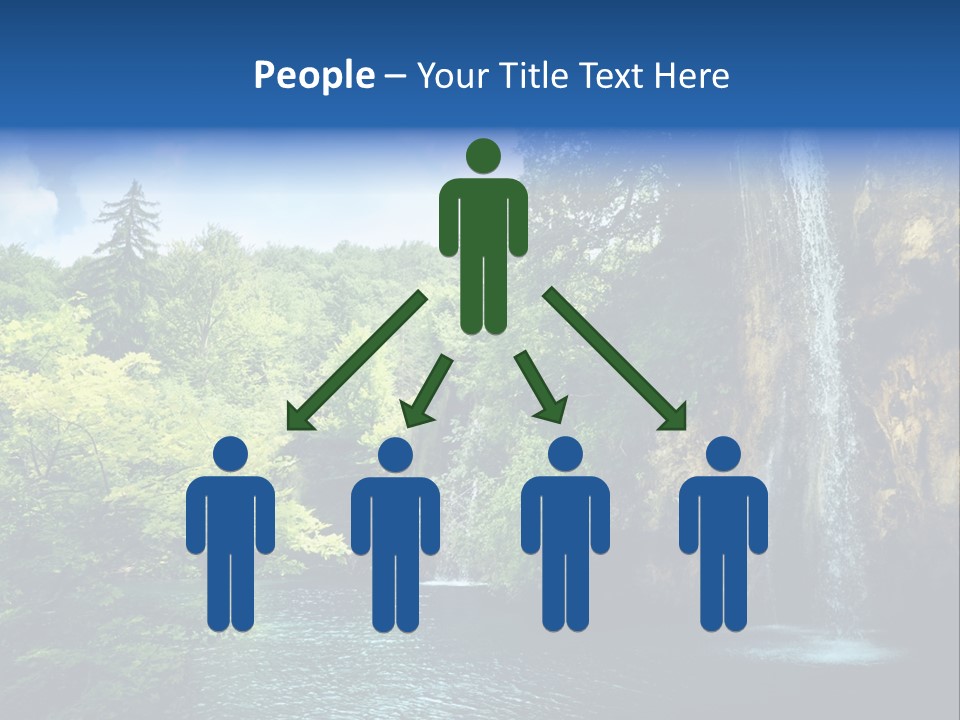 Cascade Freshness Summer PowerPoint Template