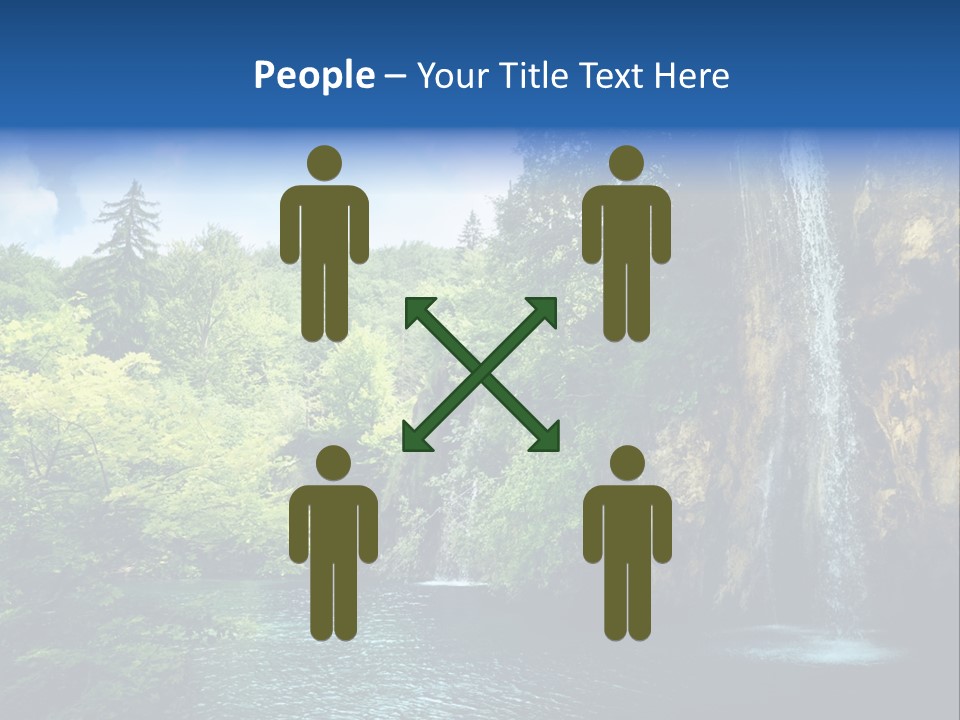 Cascade Freshness Summer PowerPoint Template