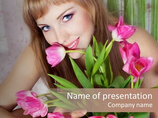 Caucasian Nice Harmony PowerPoint Template