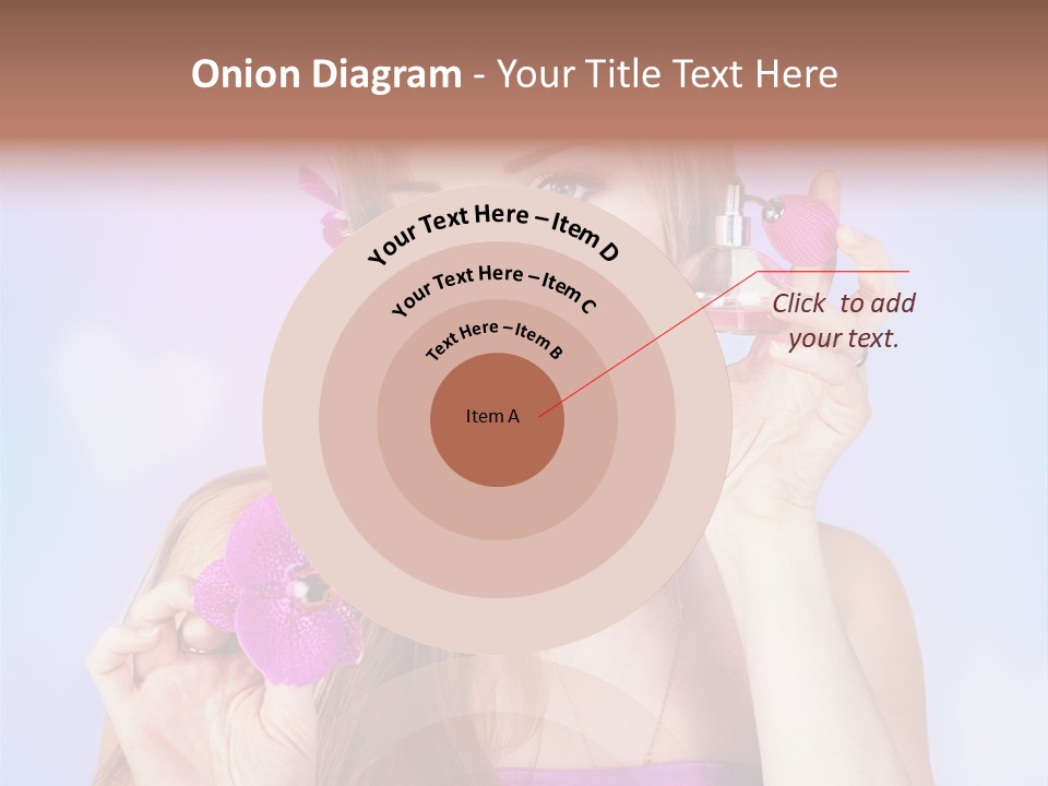 Person Beauty Youth PowerPoint Template