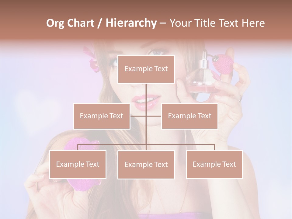 Person Beauty Youth PowerPoint Template