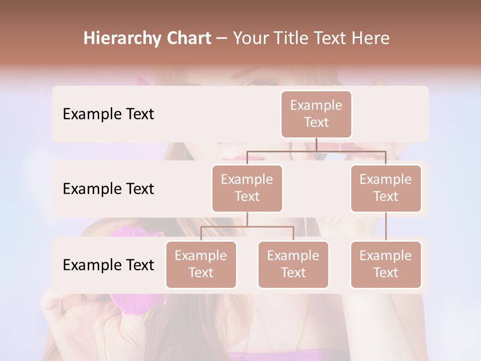 Person Beauty Youth PowerPoint Template