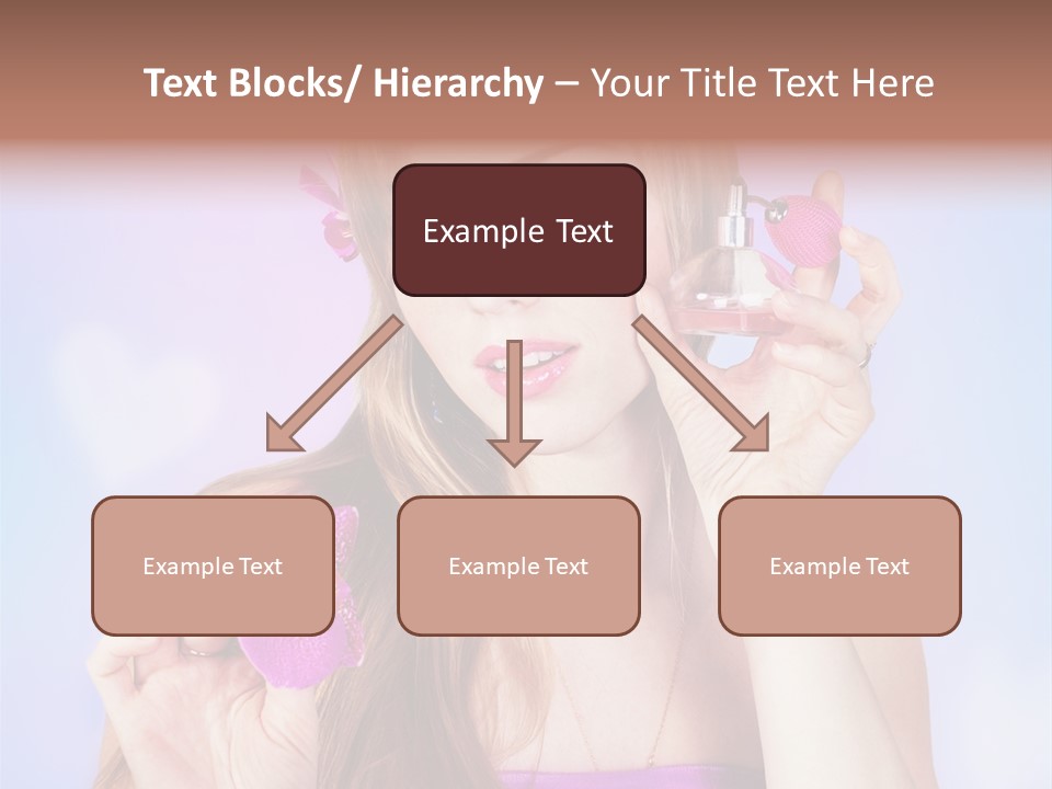 Person Beauty Youth PowerPoint Template