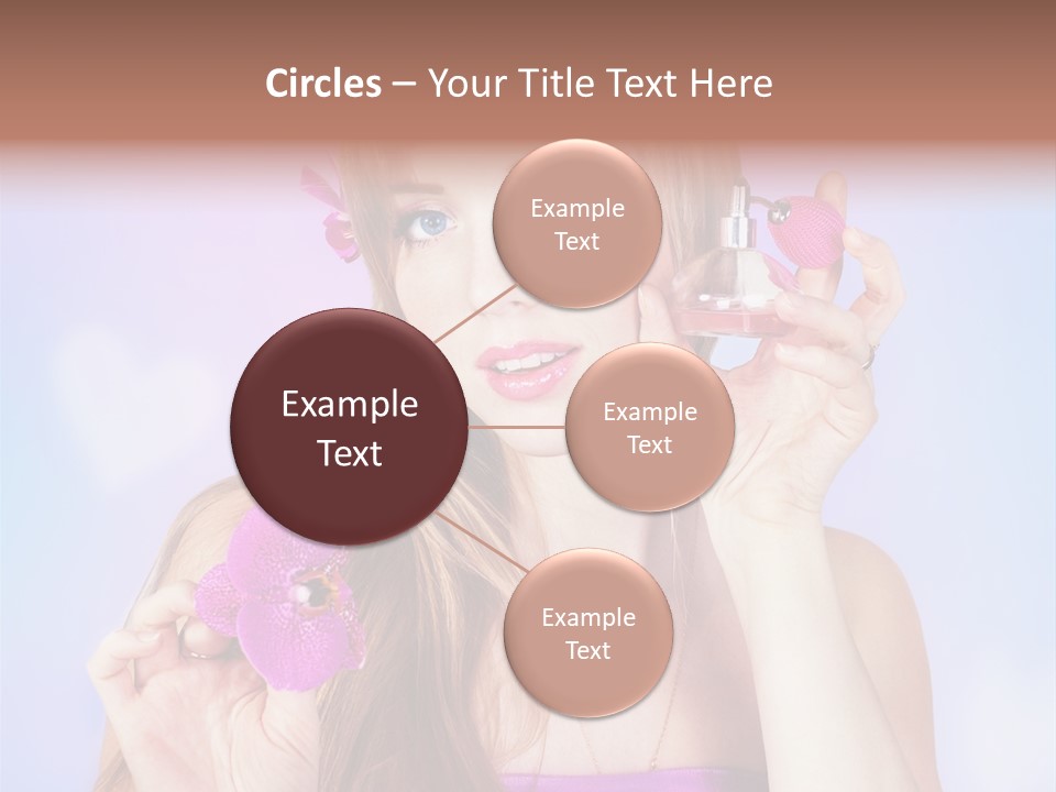 Person Beauty Youth PowerPoint Template