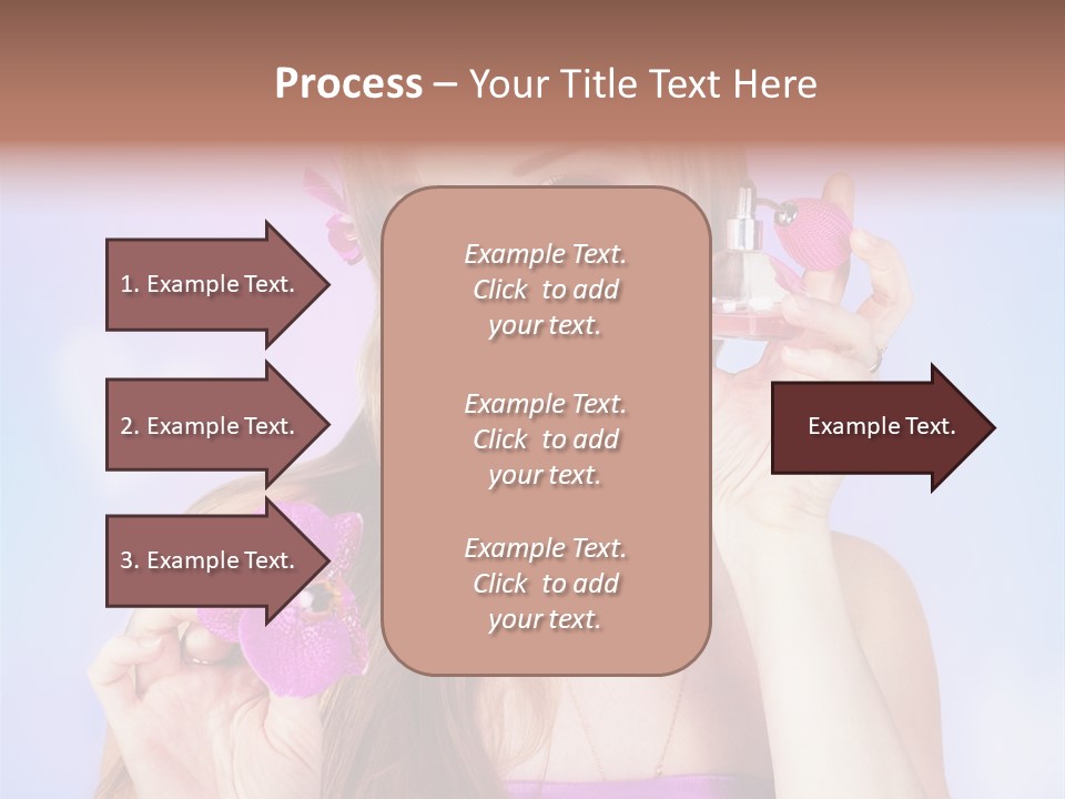 Person Beauty Youth PowerPoint Template