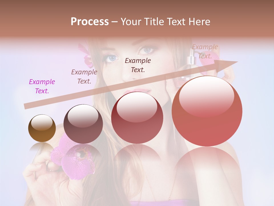 Person Beauty Youth PowerPoint Template