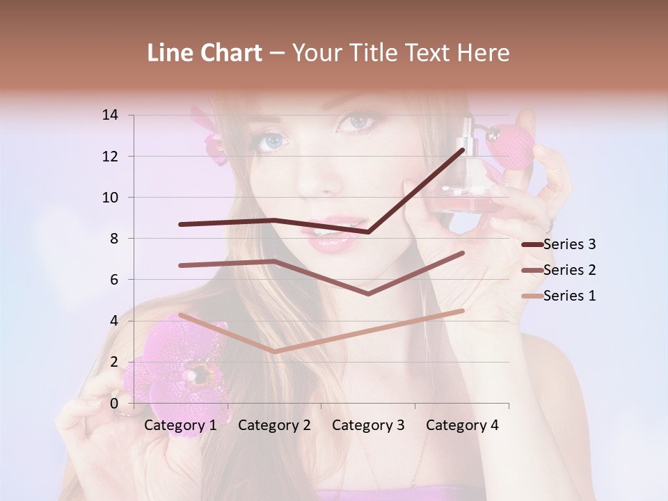 Person Beauty Youth PowerPoint Template