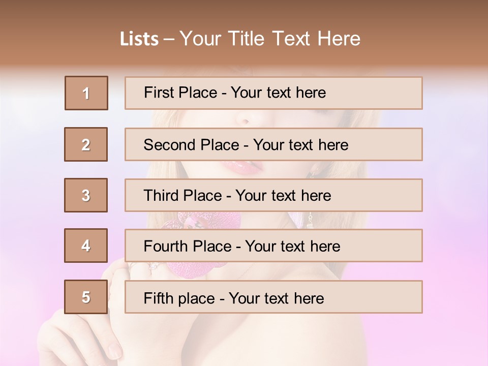 Sweet Salon Studio PowerPoint Template