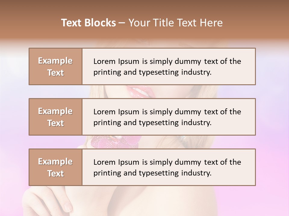 Sweet Salon Studio PowerPoint Template