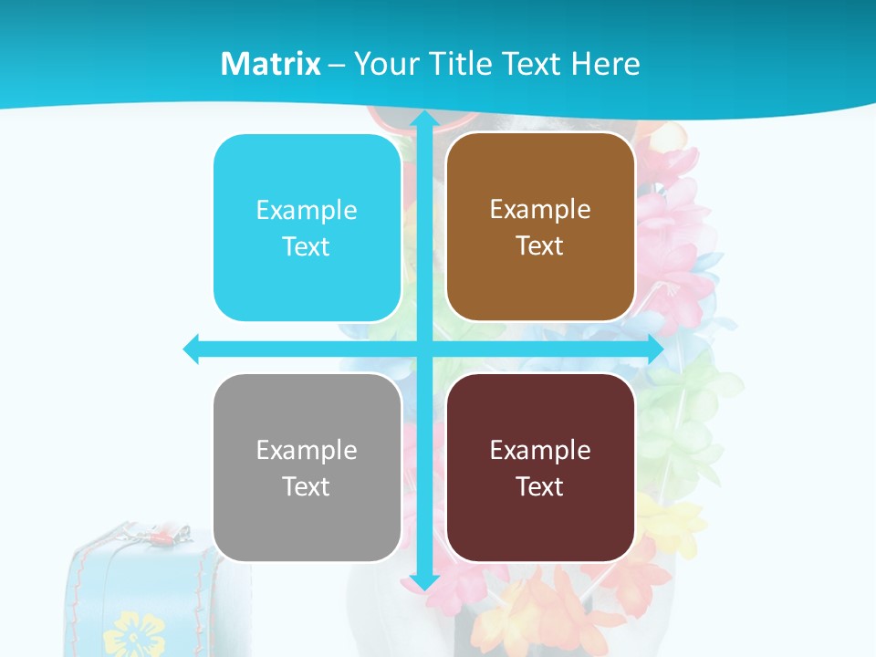 Sunglasses Merry Journey PowerPoint Template