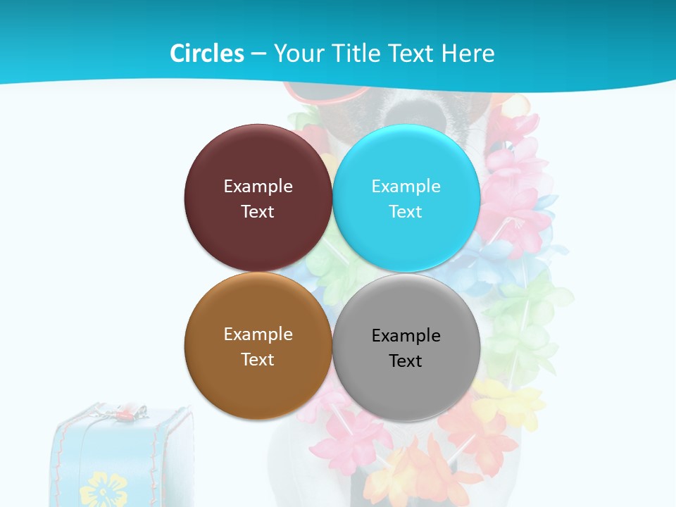 Sunglasses Merry Journey PowerPoint Template