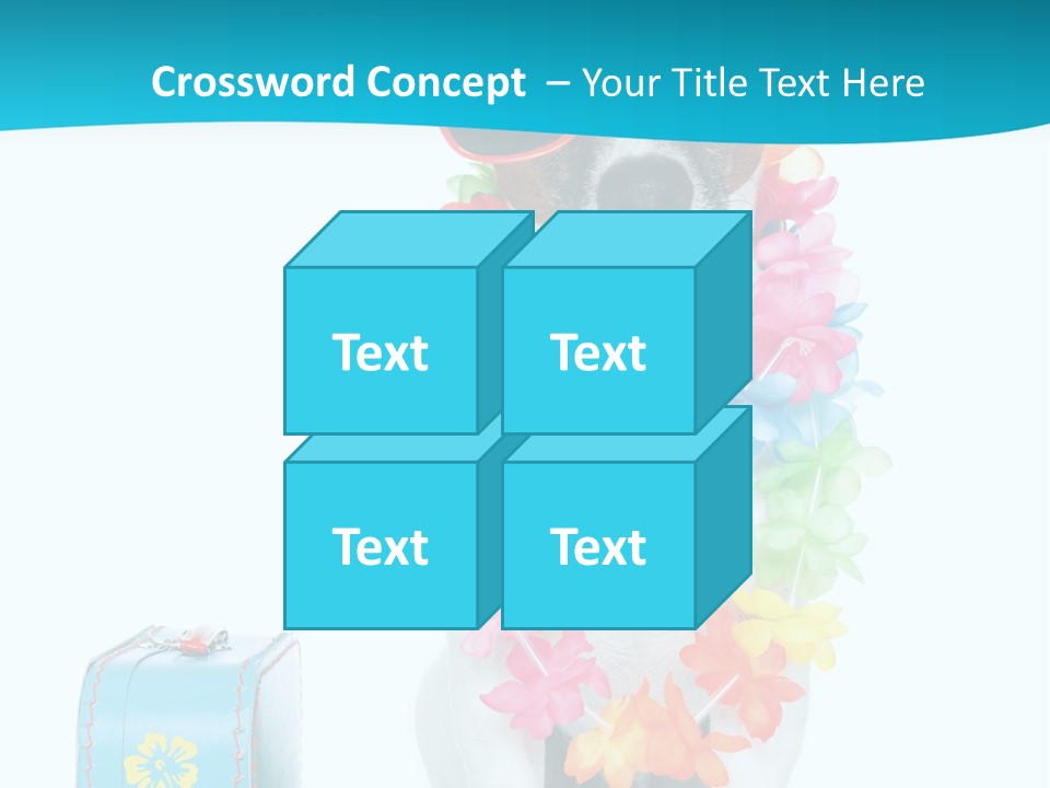 Sunglasses Merry Journey PowerPoint Template