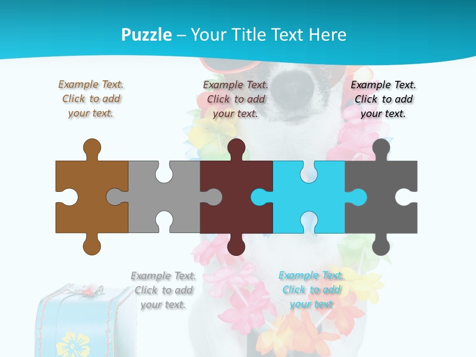 Sunglasses Merry Journey PowerPoint Template