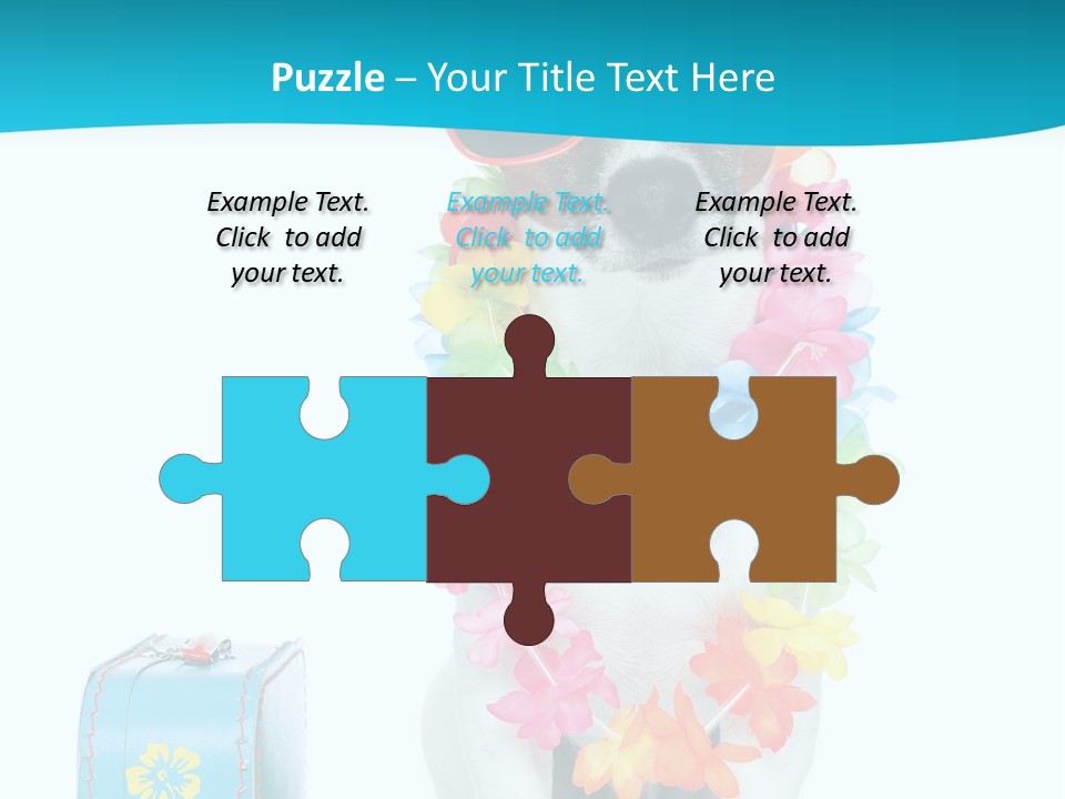 Sunglasses Merry Journey PowerPoint Template