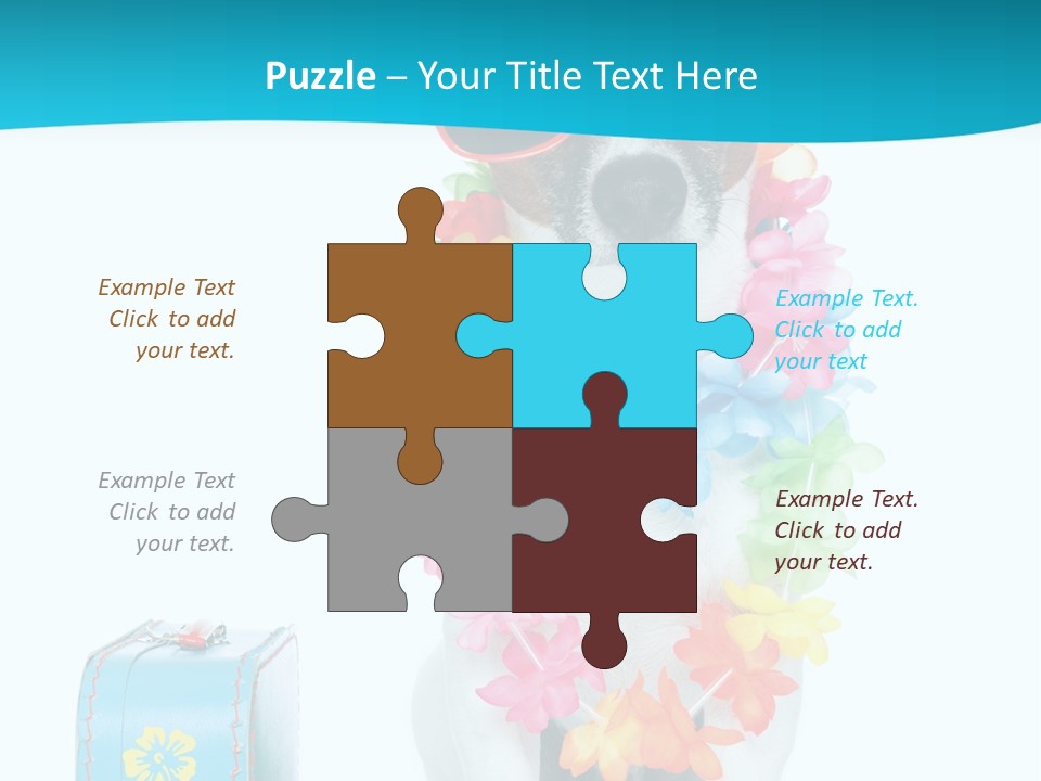 Sunglasses Merry Journey PowerPoint Template