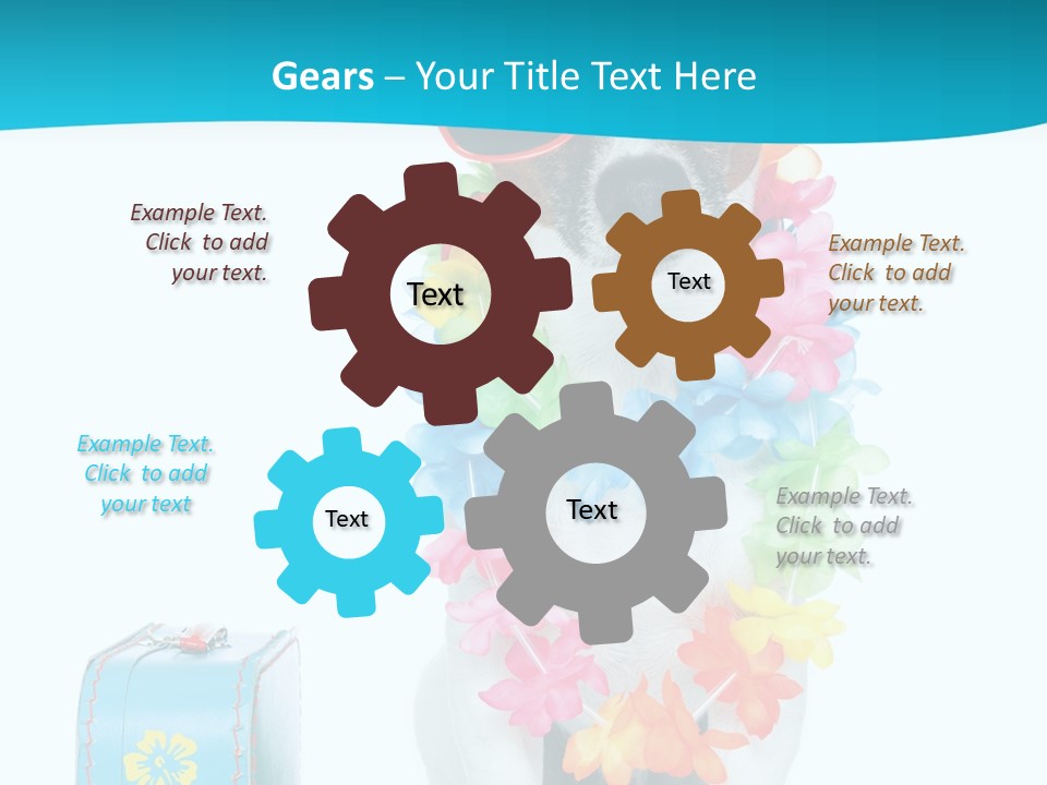 Sunglasses Merry Journey PowerPoint Template