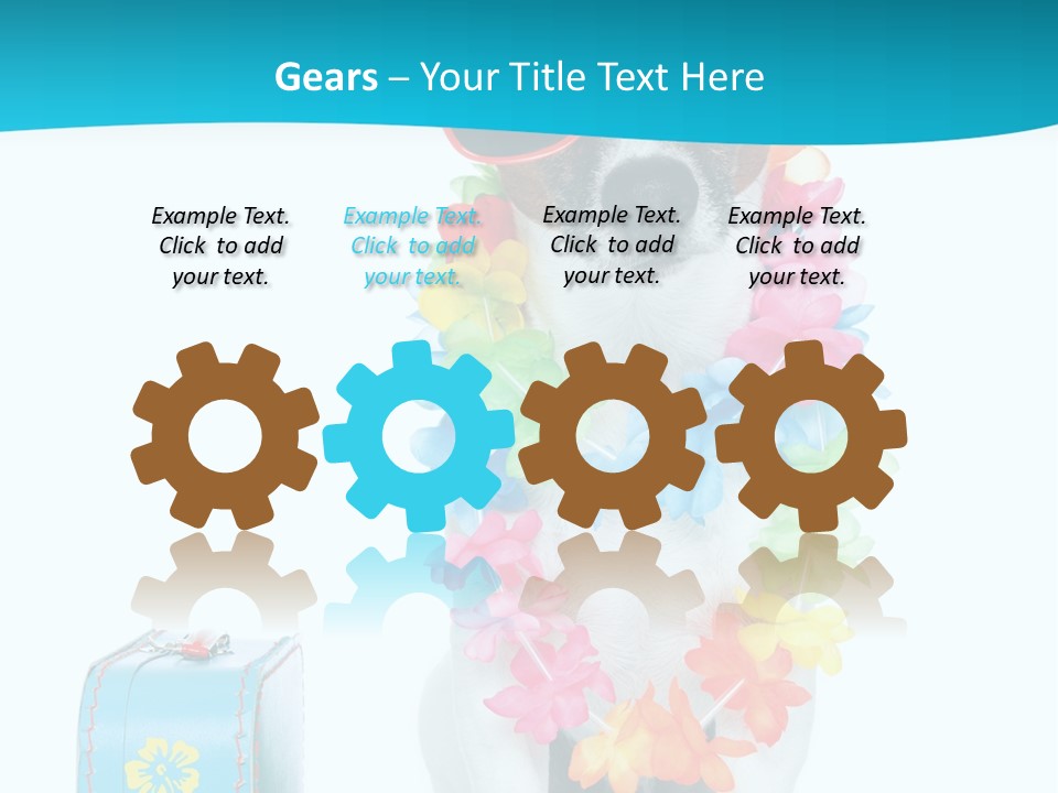 Sunglasses Merry Journey PowerPoint Template