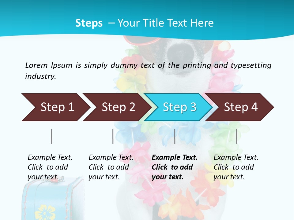 Sunglasses Merry Journey PowerPoint Template