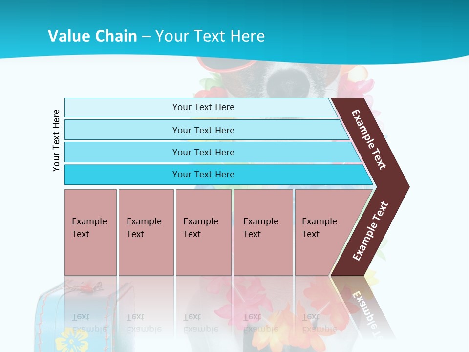 Sunglasses Merry Journey PowerPoint Template