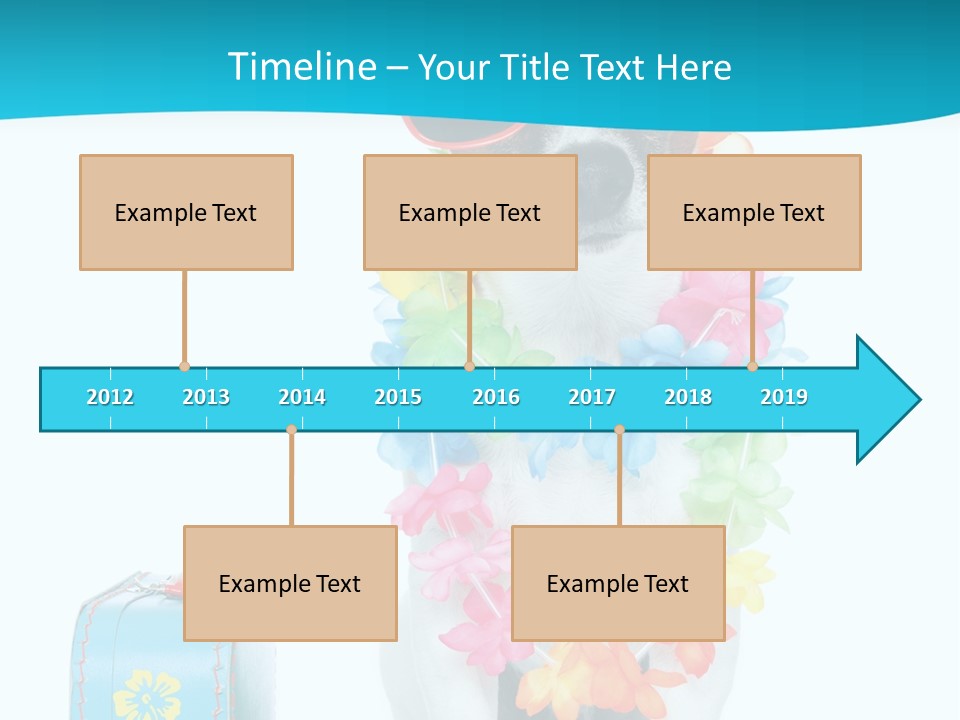 Sunglasses Merry Journey PowerPoint Template