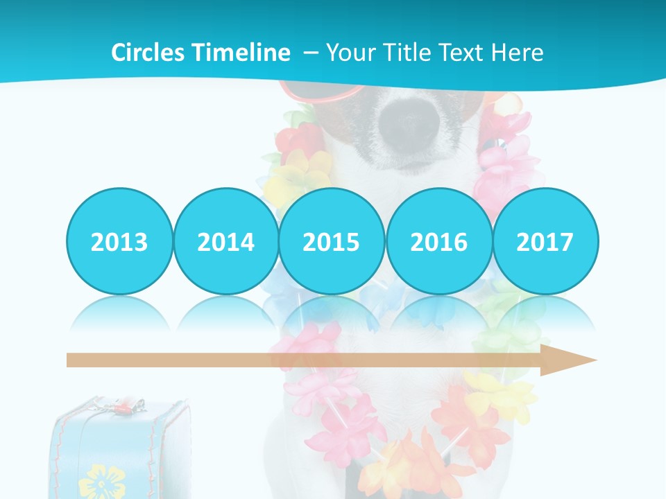 Sunglasses Merry Journey PowerPoint Template