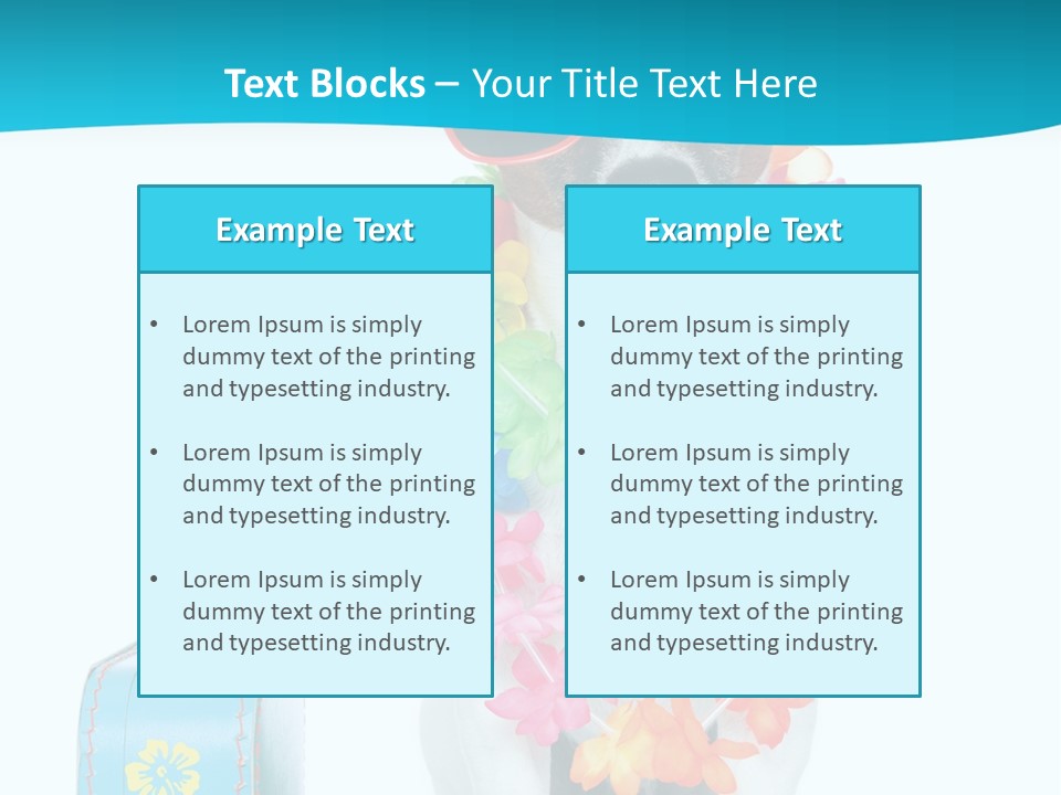 Sunglasses Merry Journey PowerPoint Template