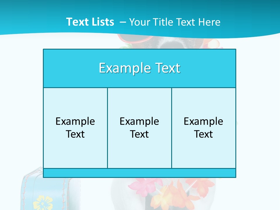 Sunglasses Merry Journey PowerPoint Template