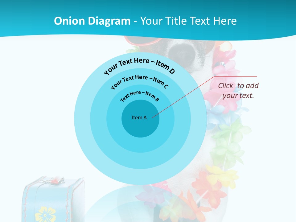 Sunglasses Merry Journey PowerPoint Template