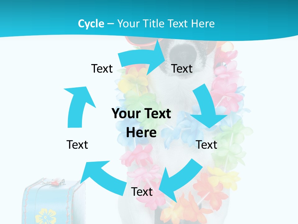 Sunglasses Merry Journey PowerPoint Template