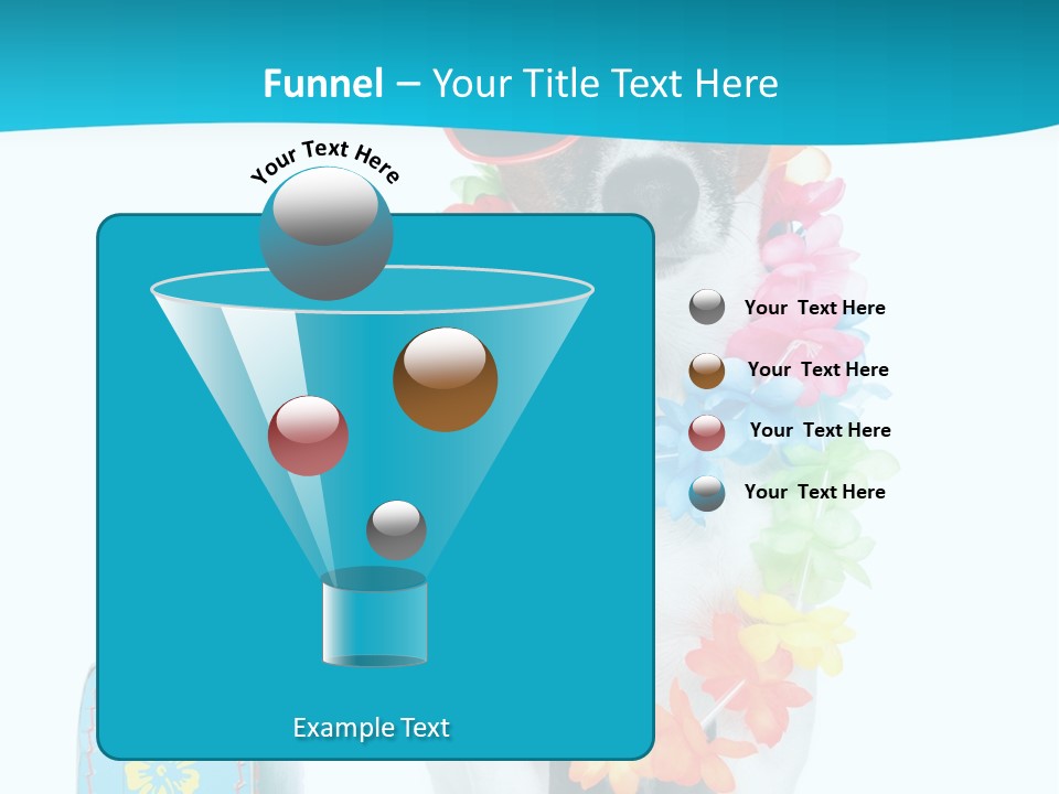 Sunglasses Merry Journey PowerPoint Template