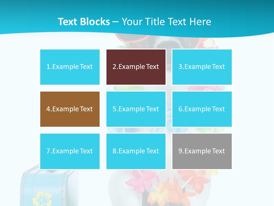 Sunglasses Merry Journey PowerPoint Template