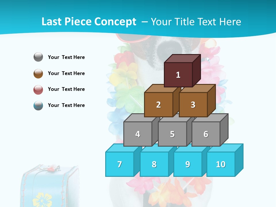 Sunglasses Merry Journey PowerPoint Template