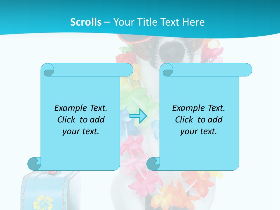 Sunglasses Merry Journey PowerPoint Template