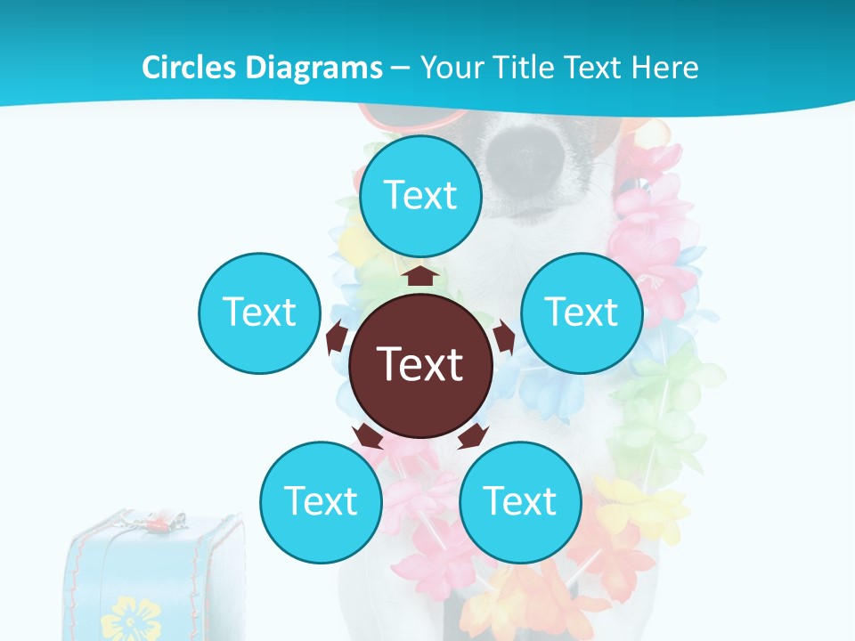 Sunglasses Merry Journey PowerPoint Template