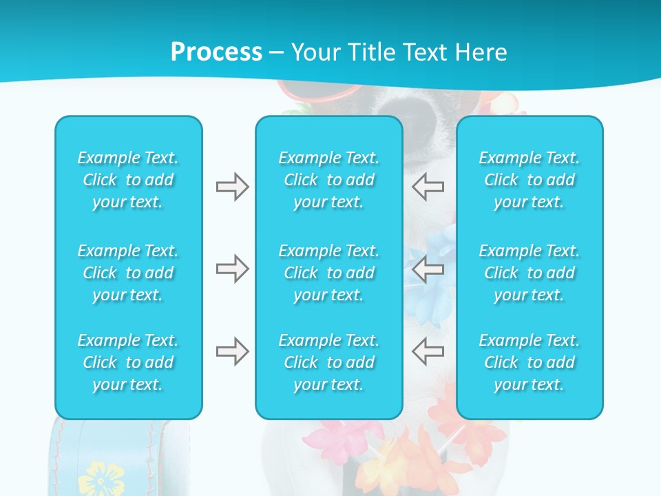 Sunglasses Merry Journey PowerPoint Template