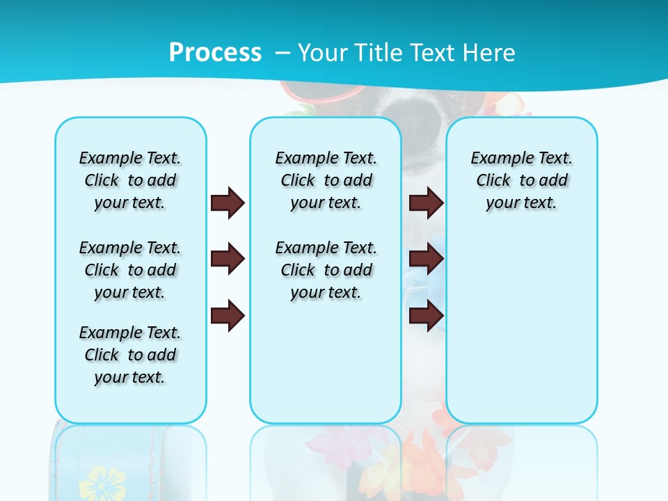 Sunglasses Merry Journey PowerPoint Template