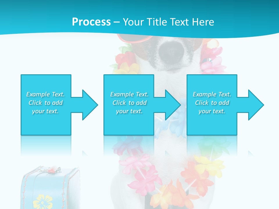 Sunglasses Merry Journey PowerPoint Template