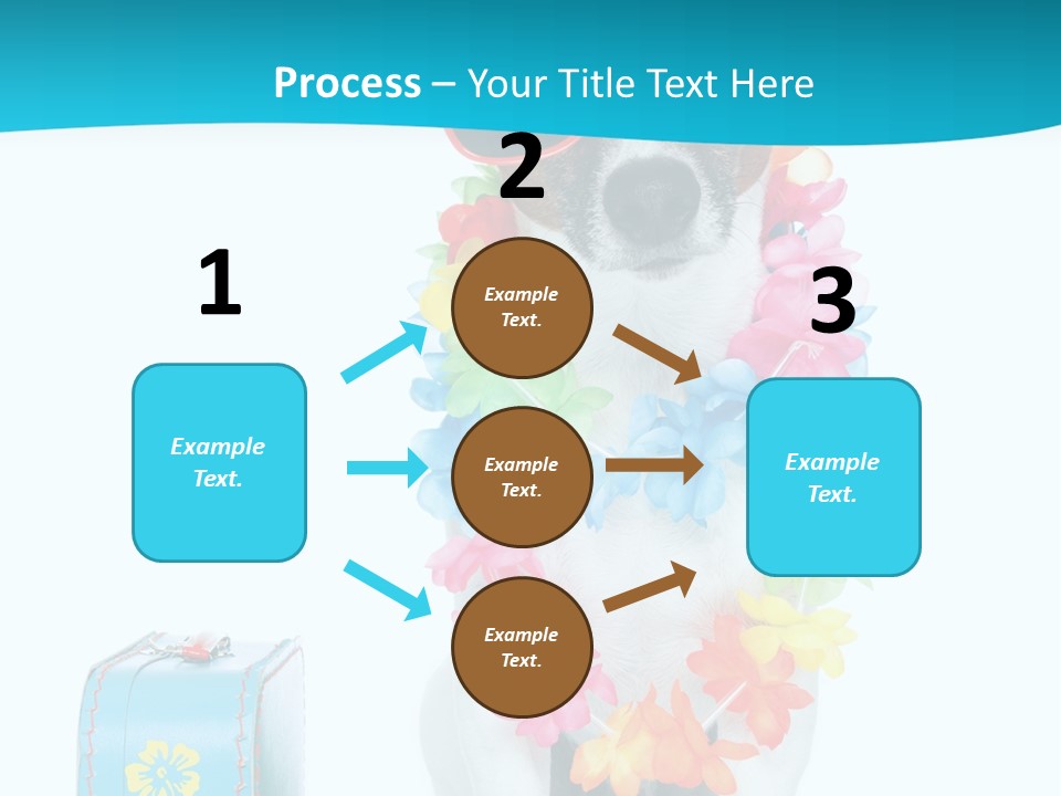 Sunglasses Merry Journey PowerPoint Template